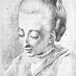 Cornelia Schlosser geb. Goethe. Zeichnung von Johann Ludwig Ernst Morgenstern